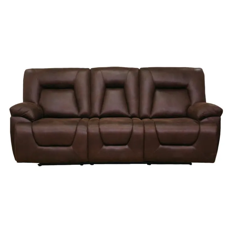 Reclining Sofa Brown Hot