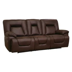 Reclining Sofa Brown Hot