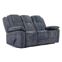 Reclining Sofa Grey Discount