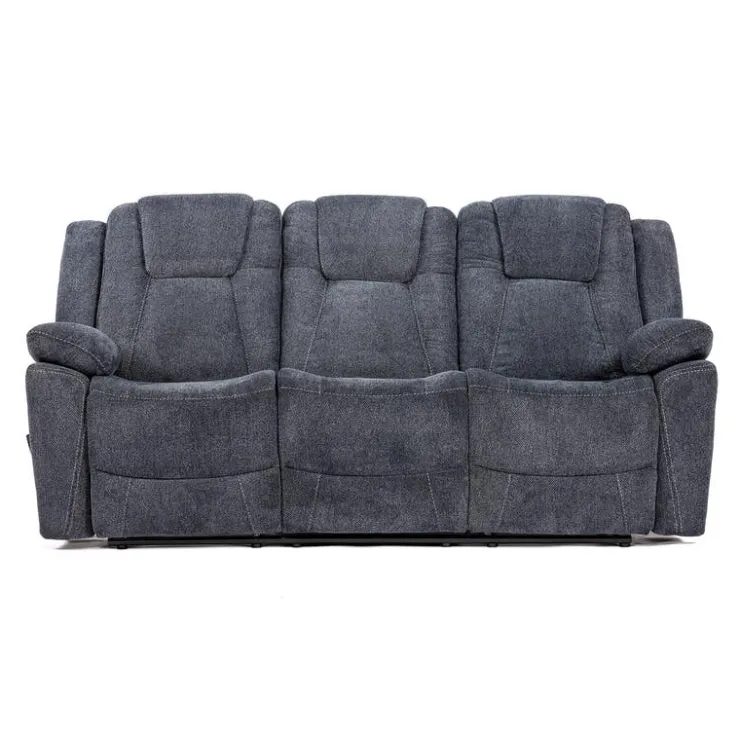 Reclining Sofa Grey Discount
