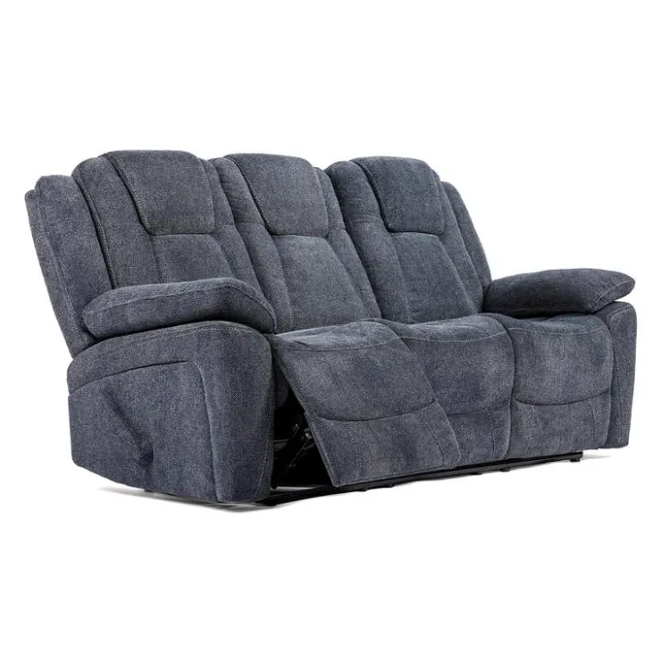 Reclining Sofa Grey Discount