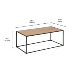 Rectangular Coffee Table Oak Best