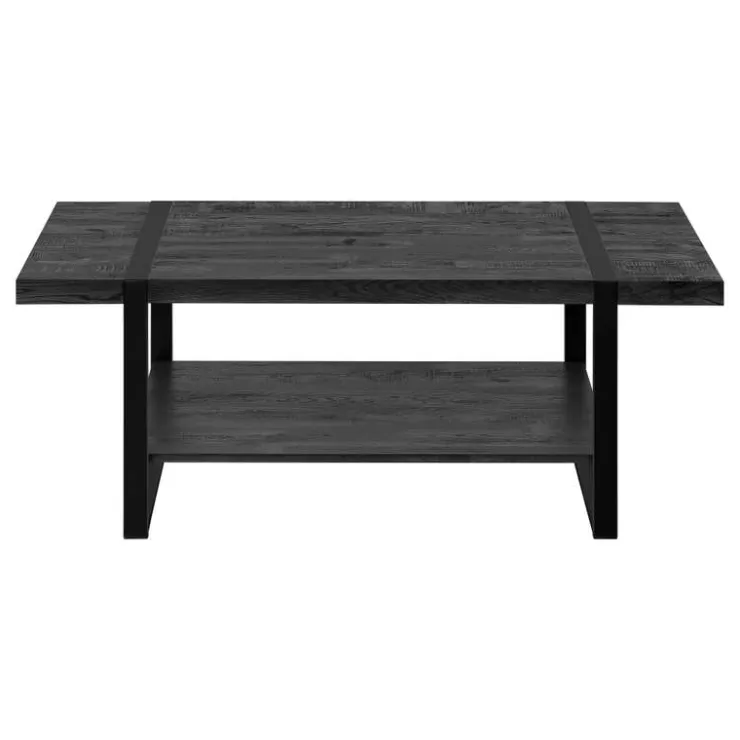Monarch Rectangular Coffee Table - Black Sale