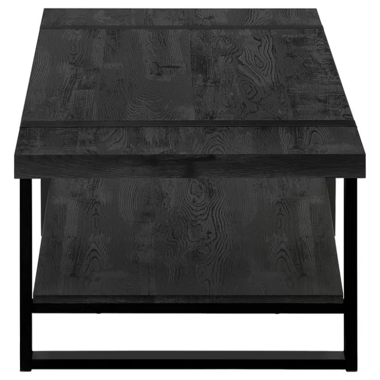 Monarch Rectangular Coffee Table - Black Sale