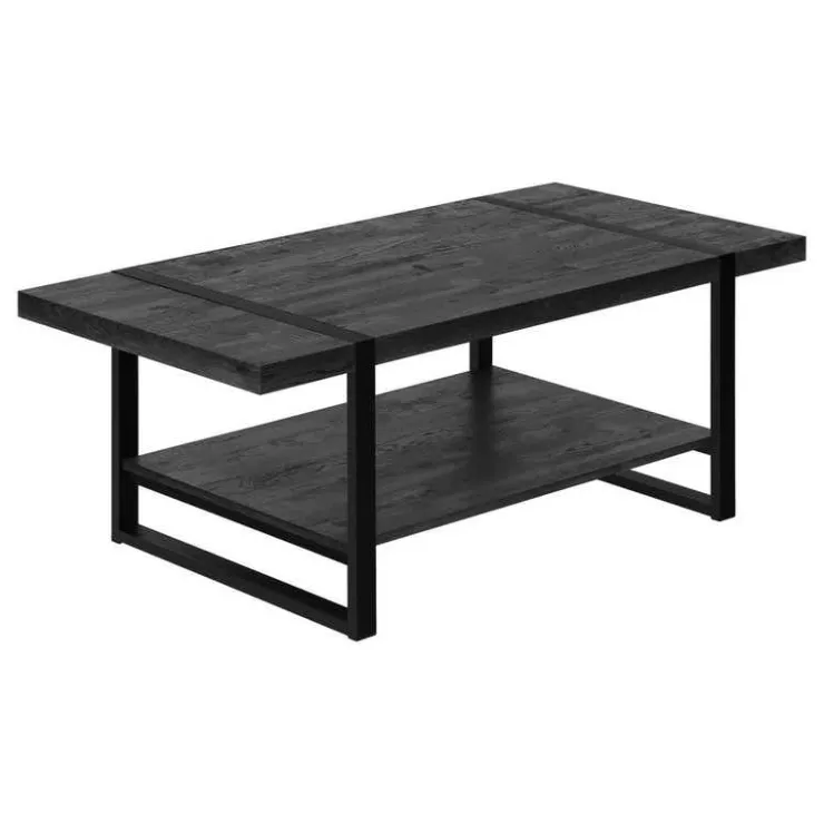 Monarch Rectangular Coffee Table - Black Sale