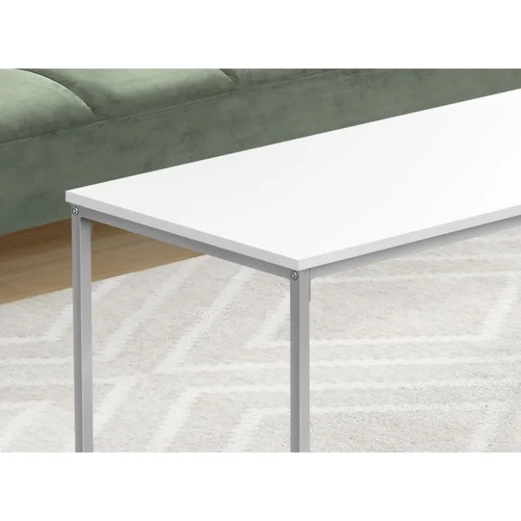 Monarch Rectangular Coffee Table - White Online