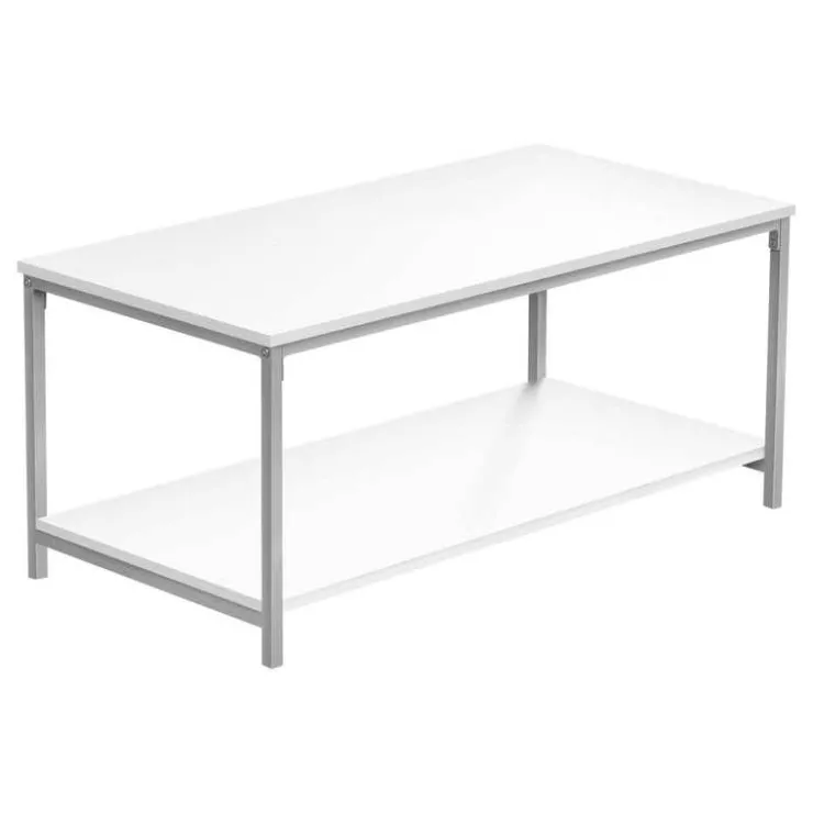 Monarch Rectangular Coffee Table - White Best