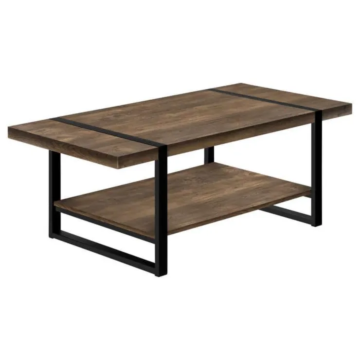 Monarch Rectangular Coffee Table - Brown Online