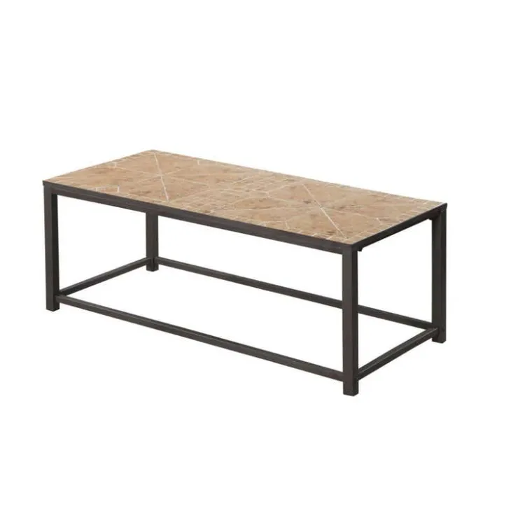 Monarch Rectangular Coffee Table - Brown Outlet