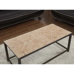 Monarch Rectangular Coffee Table - Brown Outlet