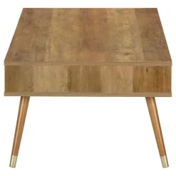 Monarch Rectangular Coffee Table with Storage - Walnut Sale