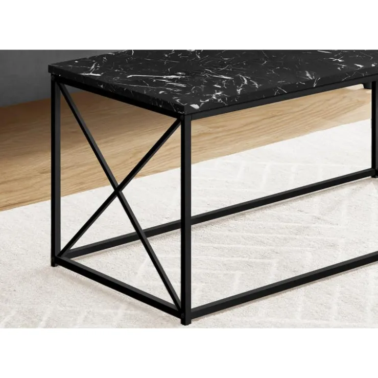 Monarch Rectangular Coffee Table - Black New
