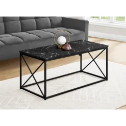 Monarch Rectangular Coffee Table - Black New