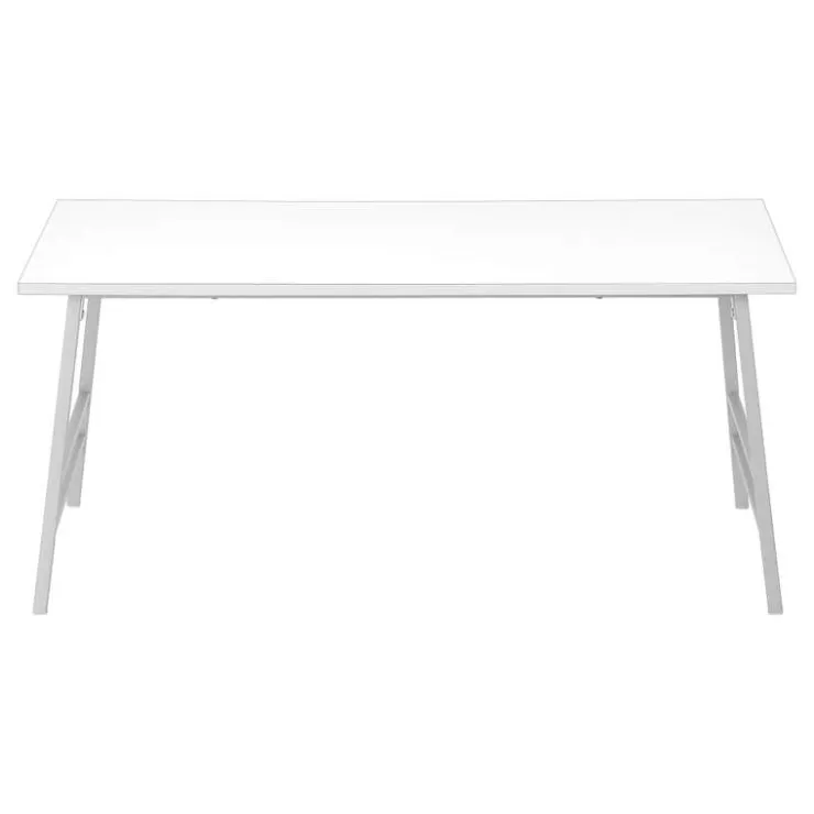 Monarch Rectangular Coffee Table - White Outlet