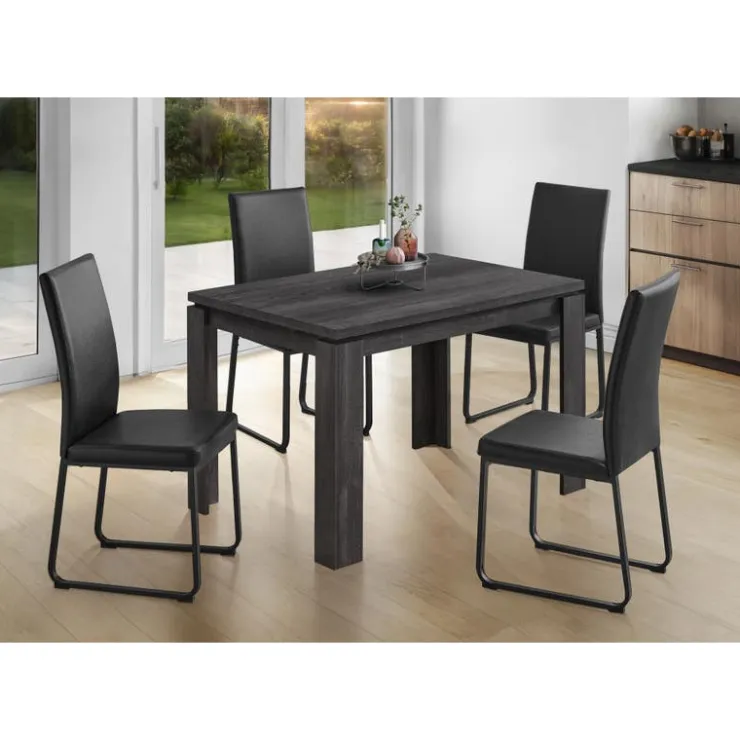 Monarch Rectangular Dining Table 48" - Black Online
