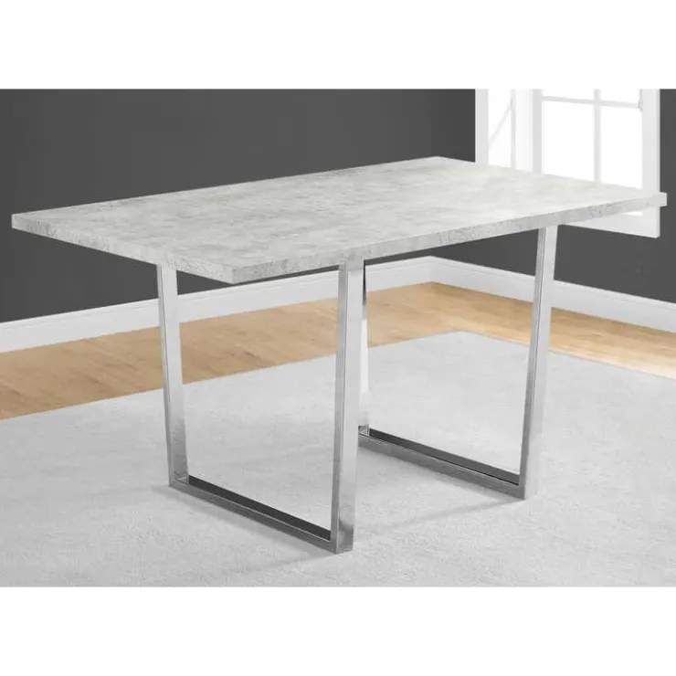 Monarch Rectangular Dining Table 60" - Grey Hot