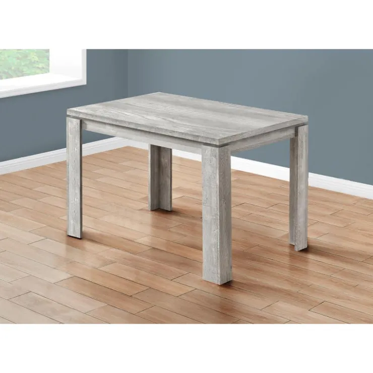 Monarch Rectangular Dining Table 48" Grey Best