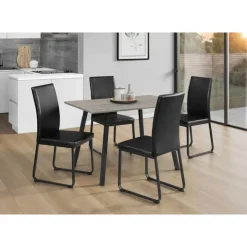 Monarch Rectangular Dining Table 48" - Grey Online