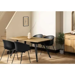 Meubles South Shore Rectangular Dining Table 63" - South Shore Natural Online