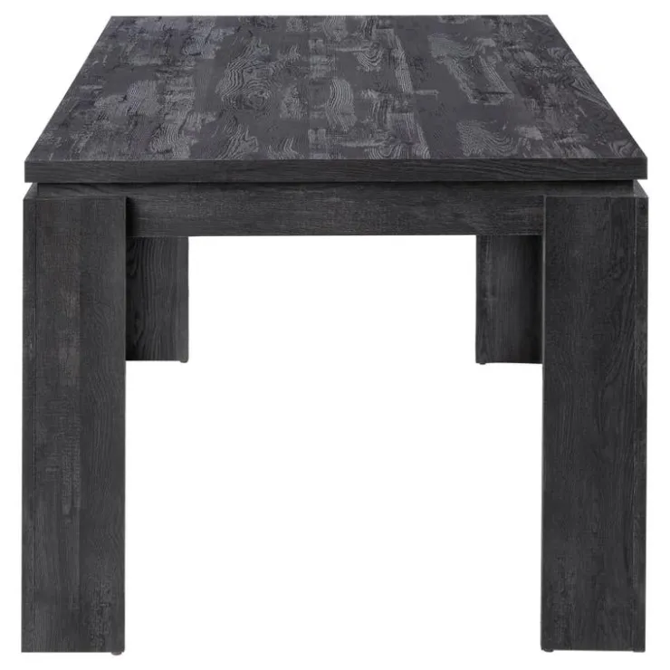 Monarch Rectangular Dining Table 60" - Black Outlet