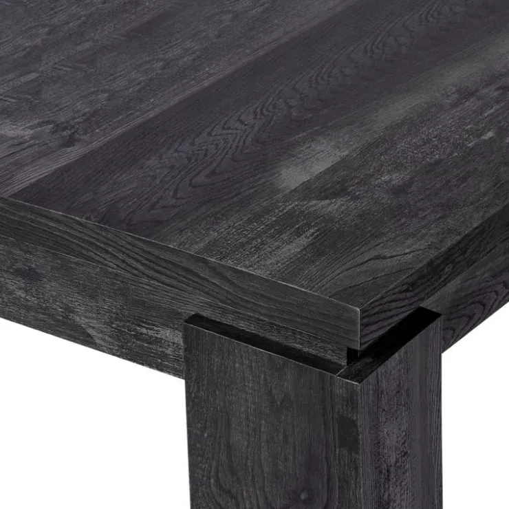 Monarch Rectangular Dining Table 60" - Black Outlet