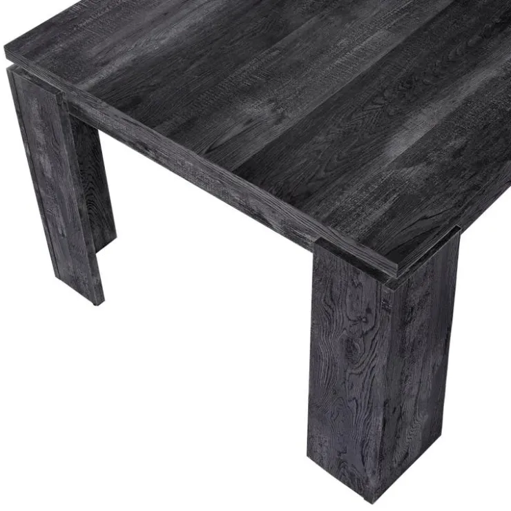 Monarch Rectangular Dining Table 60" - Black Outlet