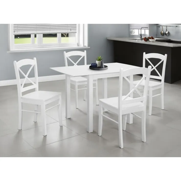 Monarch Rectangular Dining Table 48" - White New