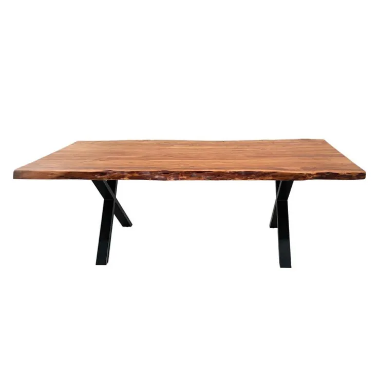 Rectangular Solid Wood Dining Table - 84" Acacia Best