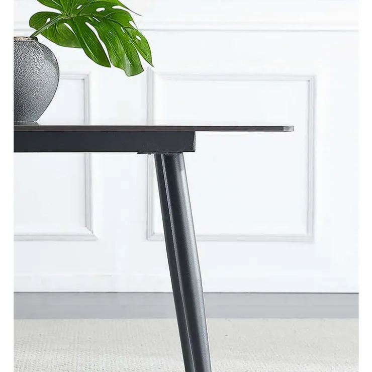 Rectangular Sintered Stone Dining Table - 48" White Sale