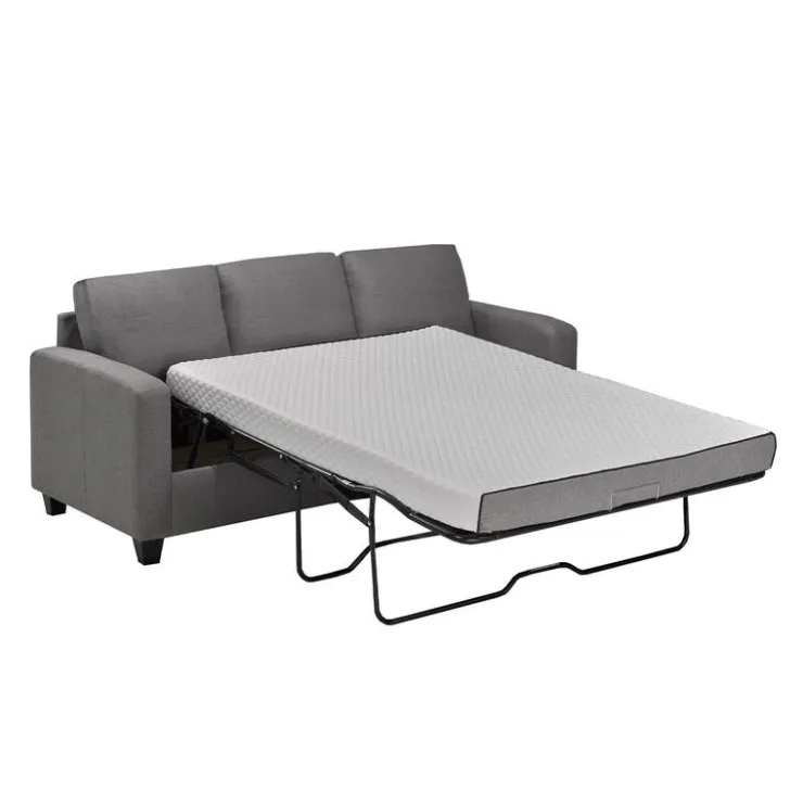 Sofa By Fancy Reversible Sleeper Sofa with Chaise - Charcoal Grey Clearance