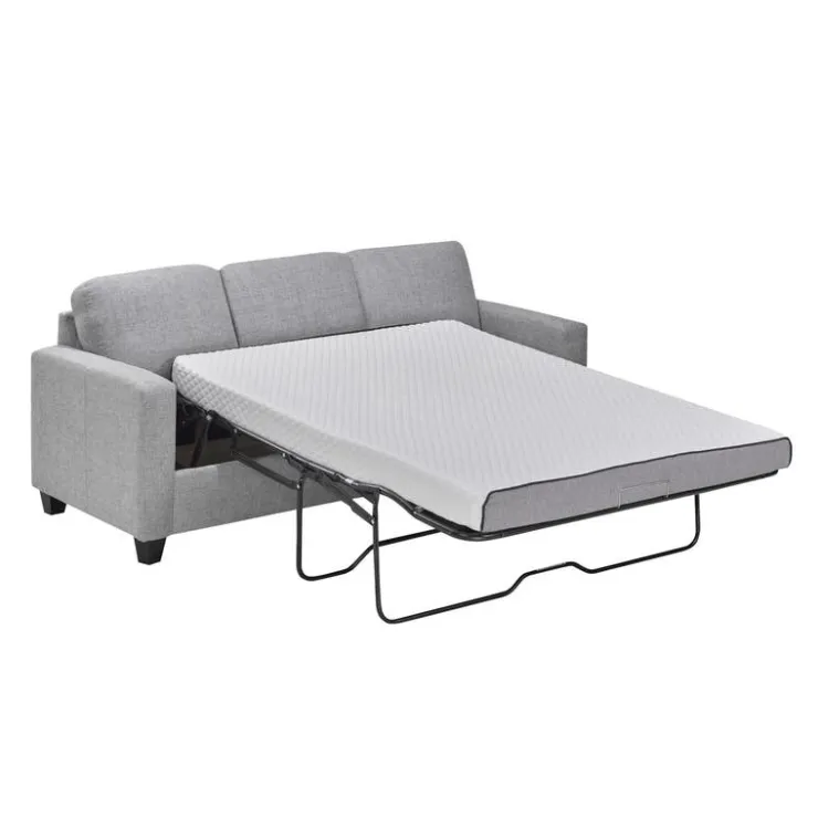 Sofa By Fancy Reversible Sleeper Sofa with Chaise - Grey Light Grey New