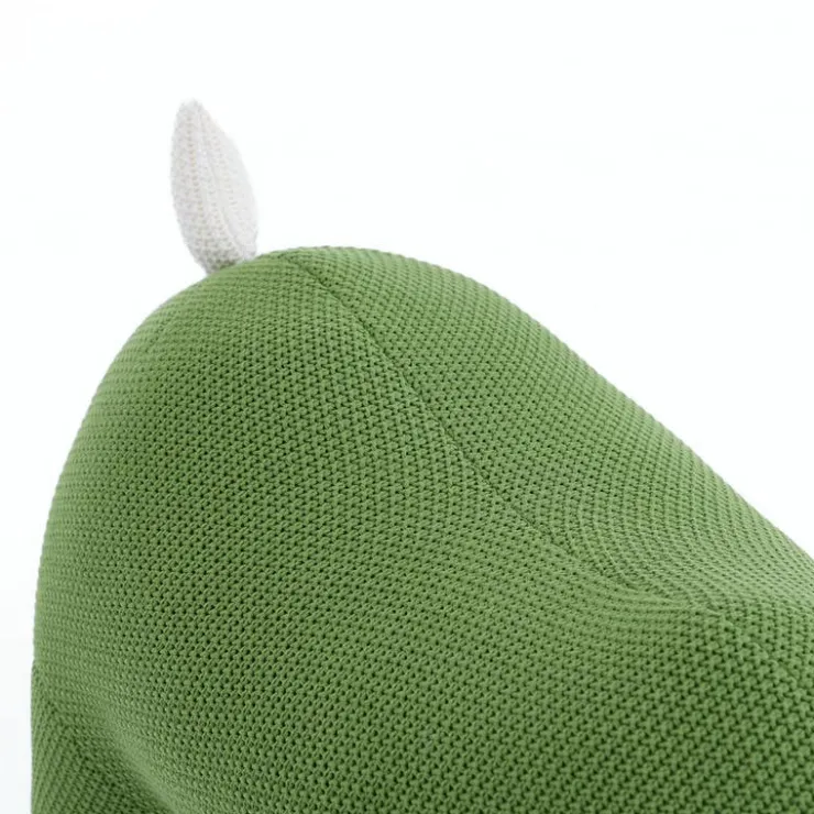Rhinoceros-Shaped Kids Pouf – 35" x 11.8" x 17.3" Green Online