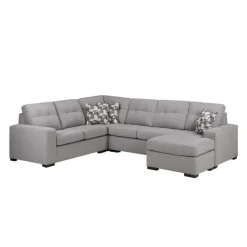 Sofa By Fancy Right Sectional Grey Sale