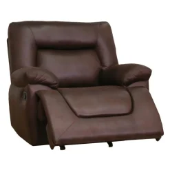 Rocker Recliner Brown Hot