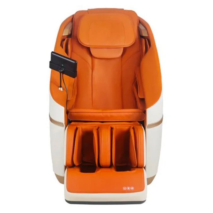 Rocking Massage Chair with Touchscreen - 2D Orange/Beige Sale