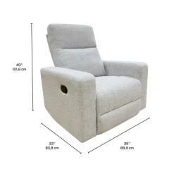 Rocking Recliner Beige Hot