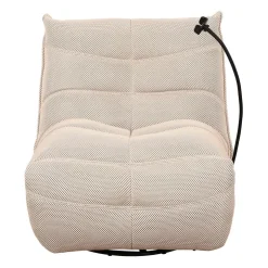 Rocking Recliner with Phone Holder - Beige Outlet