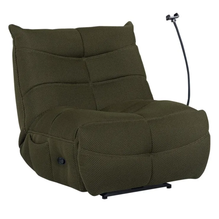 Rocking Recliner with Phone Holder - Green Online
