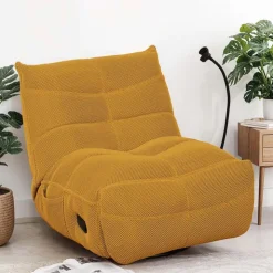 Rocking Recliner with Phone Holder - en Yellow Gold Outlet