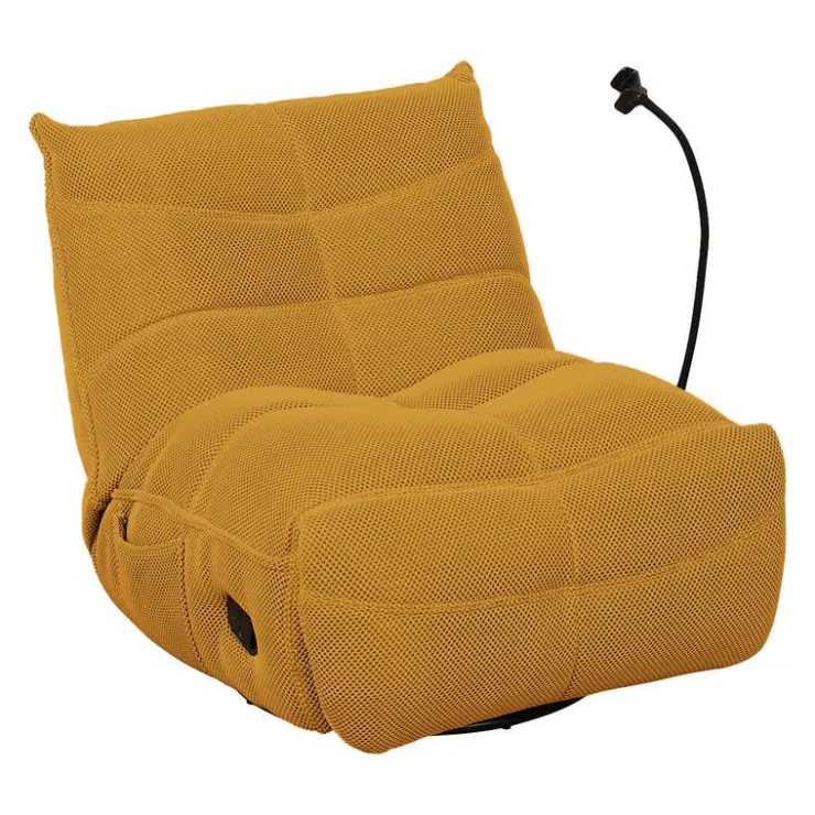 Rocking Recliner with Phone Holder - en Yellow Gold Outlet