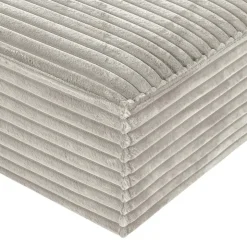 Rolled & Compressed Right Sectional in Corduroy Velvet 2 pcs - Beige Hot