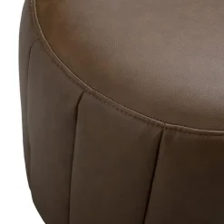 Round Pouf - BROWN Outlet