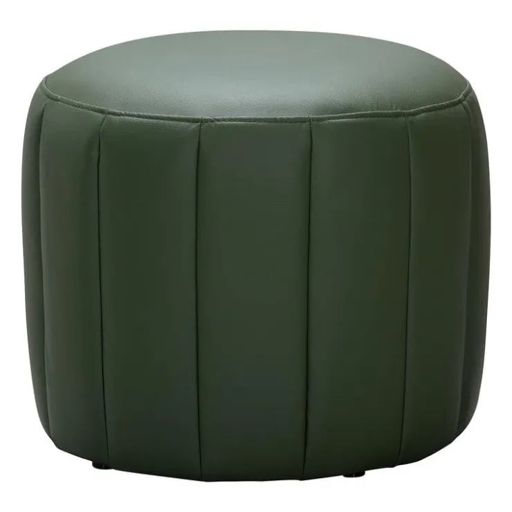 Round Pouf - GREEN Sale