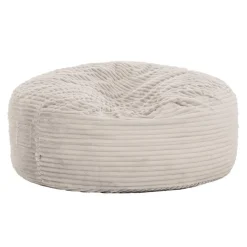 Sealy Corduroy Velvet Bean Bag - Taupe Clearance