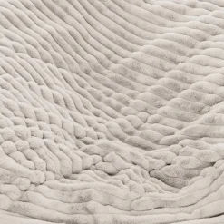 Sealy Corduroy Velvet Bean Bag - Taupe Clearance