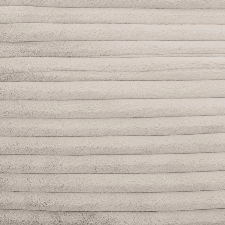 Sealy Corduroy Velvet Bean Bag - Taupe Clearance