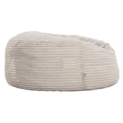Sealy Corduroy Velvet Bean Bag - Taupe Clearance