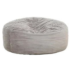 Sealy Corduroy Velvet Bean Bag - Grey Best