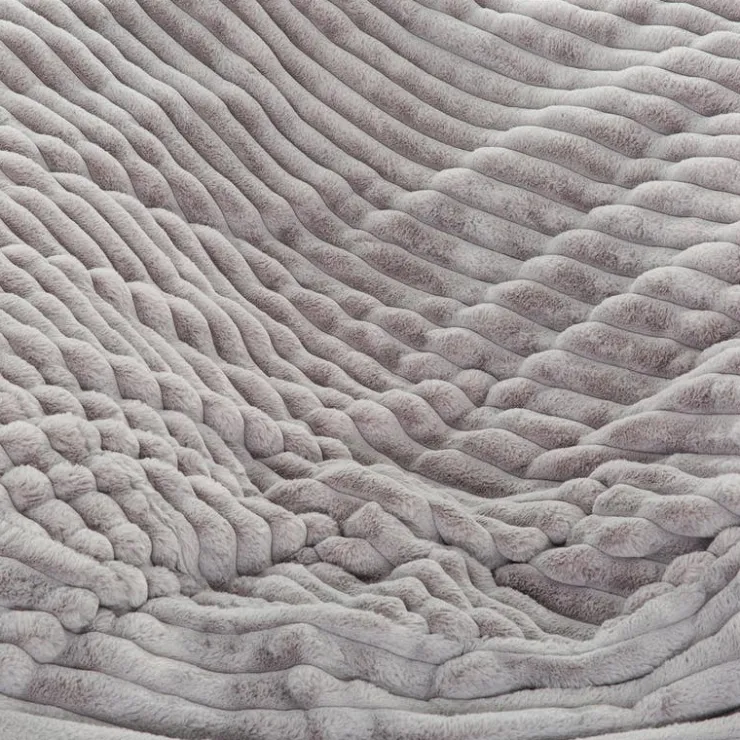 Sealy Corduroy Velvet Bean Bag - Grey Best