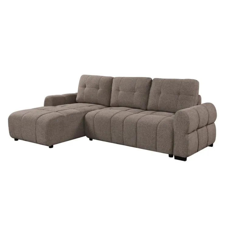 Sectional Bed with Left-Facing Chaise and Storage - Grey Outlet